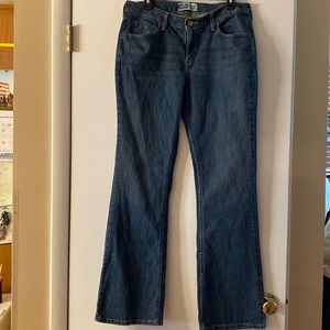 LEVI'S SIGNATURE JEANS Low Rise Boot cut Sz 12 LC